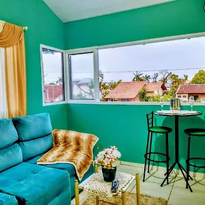 Apto Com Churrasqueira 500m Do Mar Com Vista Da Salasacada Horizonte Apartamento
